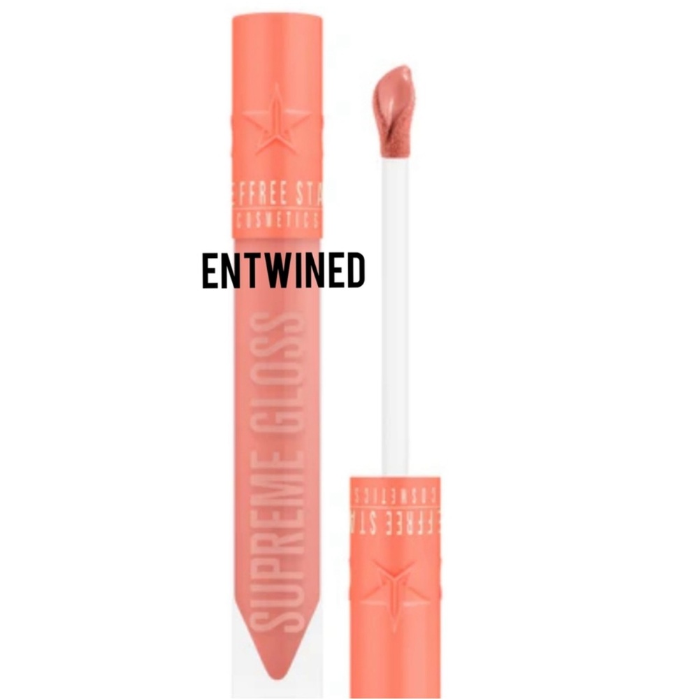 Jeffree Star Supreme Gloss Shade Entwined Peachy Nude Color NWT NIB